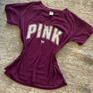 PINK VICTORIA’S SECRET SHIRT 💜